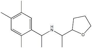 [1-(oxolan-2-yl)ethyl][1-(2,4,5-trimethylphenyl)ethyl]amine Struktur