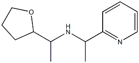 [1-(oxolan-2-yl)ethyl][1-(pyridin-2-yl)ethyl]amine Struktur