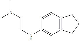 [2-(2,3-dihydro-1H-inden-5-ylamino)ethyl]dimethylamine Struktur