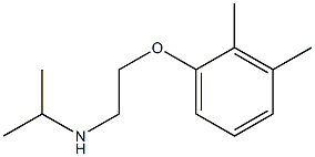 [2-(2,3-dimethylphenoxy)ethyl](propan-2-yl)amine Struktur