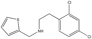 [2-(2,4-dichlorophenyl)ethyl](thiophen-2-ylmethyl)amine Struktur