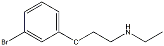 [2-(3-bromophenoxy)ethyl](ethyl)amine Struktur