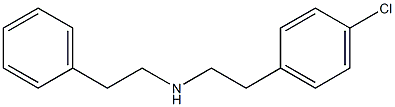 [2-(4-chlorophenyl)ethyl](2-phenylethyl)amine Struktur