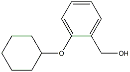 [2-(cyclohexyloxy)phenyl]methanol Struktur