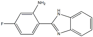 2-(1H-1,3-benzodiazol-2-yl)-5-fluoroaniline Struktur