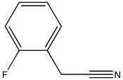 2-(2-fluorophenyl)acetonitrile Struktur