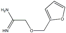 2-(2-furylmethoxy)ethanimidamide Struktur