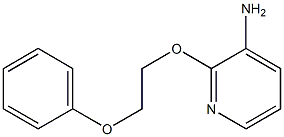 2-(2-phenoxyethoxy)pyridin-3-amine Struktur