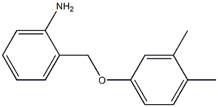 2-(3,4-dimethylphenoxymethyl)aniline Struktur