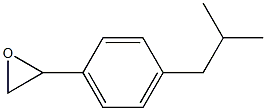 2-(4-isobutylphenyl)oxirane Struktur