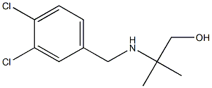 2-{[(3,4-dichlorophenyl)methyl]amino}-2-methylpropan-1-ol Struktur