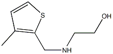 2-{[(3-methylthiophen-2-yl)methyl]amino}ethan-1-ol Struktur