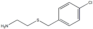 2-{[(4-chlorophenyl)methyl]sulfanyl}ethan-1-amine Struktur