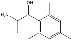 2-amino-1-(2,4,6-trimethylphenyl)propan-1-ol Struktur