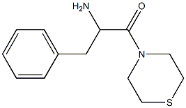 2-amino-3-phenyl-1-(thiomorpholin-4-yl)propan-1-one Struktur