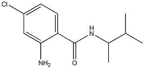 2-amino-4-chloro-N-(3-methylbutan-2-yl)benzamide Struktur