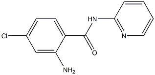 2-amino-4-chloro-N-pyridin-2-ylbenzamide Struktur