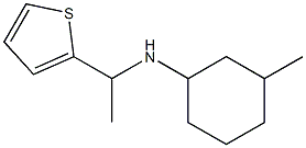 3-methyl-N-[1-(thiophen-2-yl)ethyl]cyclohexan-1-amine Struktur