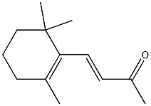 4-(2,6,6-trimethylcyclohex-1-en-1-yl)but-3-en-2-one Struktur