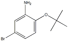 5-bromo-2-(tert-butoxy)aniline Struktur