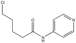 5-chloro-N-(pyridin-4-yl)pentanamide Struktur