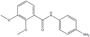 N-(4-aminophenyl)-2,3-dimethoxybenzamide Struktur