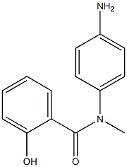 N-(4-aminophenyl)-2-hydroxy-N-methylbenzamide Struktur