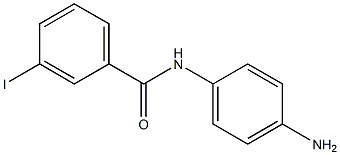 N-(4-aminophenyl)-3-iodobenzamide Struktur