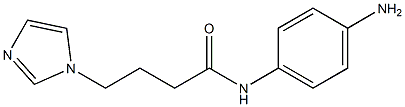 N-(4-aminophenyl)-4-(1H-imidazol-1-yl)butanamide Struktur