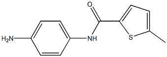 N-(4-aminophenyl)-5-methylthiophene-2-carboxamide Struktur