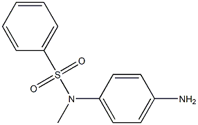 N-(4-aminophenyl)-N-methylbenzenesulfonamide Struktur