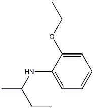 N-(butan-2-yl)-2-ethoxyaniline Struktur