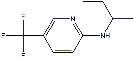 N-(butan-2-yl)-5-(trifluoromethyl)pyridin-2-amine Struktur