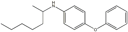 N-(heptan-2-yl)-4-phenoxyaniline Struktur