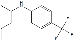 N-(pentan-2-yl)-4-(trifluoromethyl)aniline Struktur