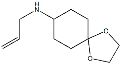 N-(prop-2-en-1-yl)-1,4-dioxaspiro[4.5]decan-8-amine Struktur