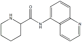 N-(quinolin-5-yl)piperidine-2-carboxamide Struktur