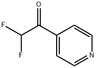 Ethanone,  2,2-difluoro-1-(4-pyridinyl)- Struktur