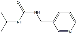 N-isopropyl-N'-(3-pyridinylmethyl)urea Struktur