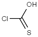 Chlorothioformic acid Struktur