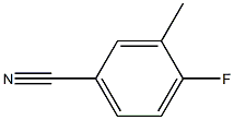 4-fluoro-3-methylbenzonitrile Struktur