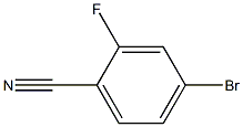 2-fluoro-4-bromobenzonitrile Struktur