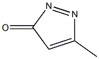 3-Methyl-5-pyrazolone Struktur