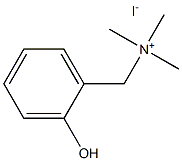 (o-hydroxybenzyl)trimethylammonium iodide Struktur