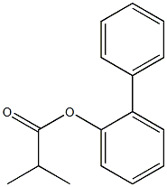 ORTHO-PHENYLPHENOLISOBUTYRATE Struktur