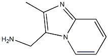 (2-Methylimidazo[1,2-a]pyridin-3-yl)methylamine Struktur