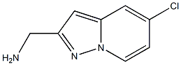 (5-Chloropyrazolo[1,5-a]pyridin-2-yl)methylamine Struktur