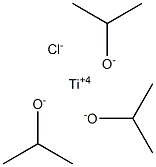 TITANIUM CHLORIDE TRIISOPROPOXIDE, 2M in hexane (58 wgt%) Struktur