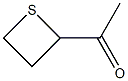 1-(thietan-2-yl)ethanone Struktur