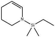 Pyridine,  1-(ethyldimethylsilyl)-1,2,3,4-tetrahydro- Struktur